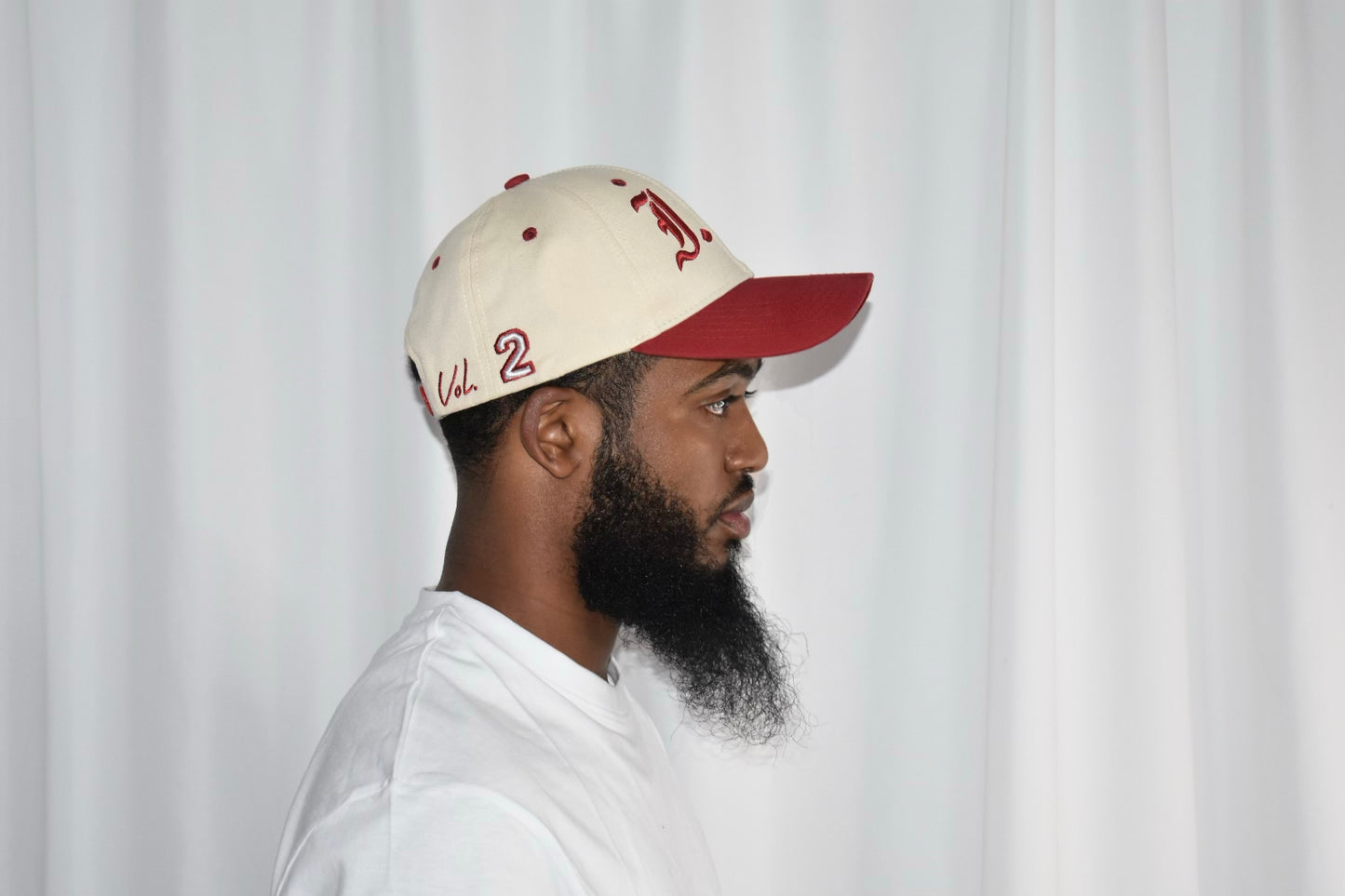 I.C.Things Vol. 2 Nude & Maroon Varsity Hat