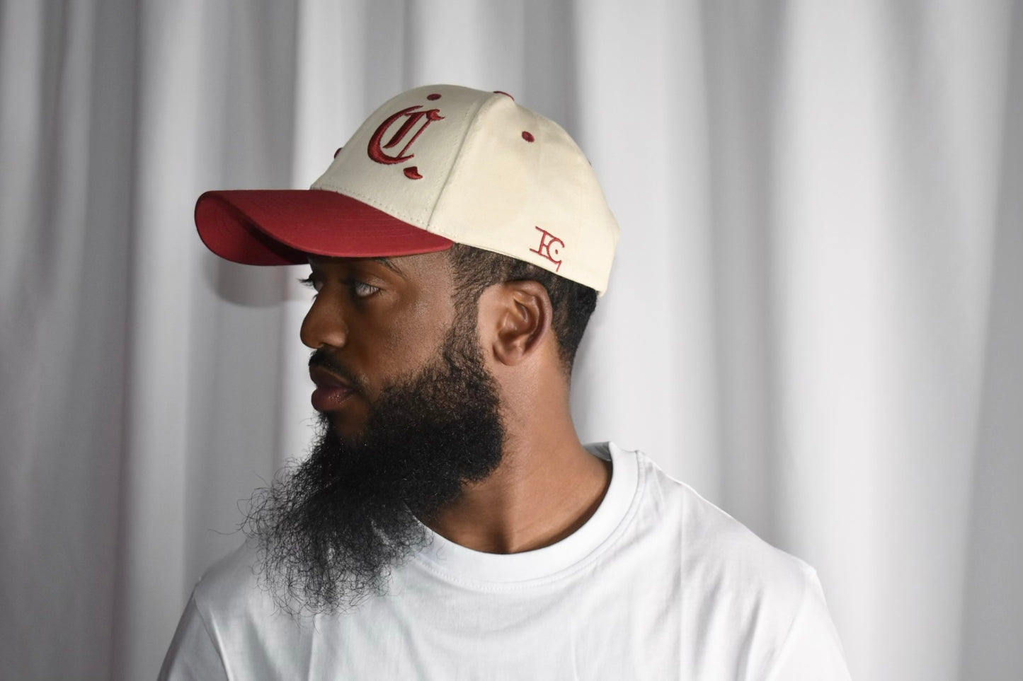 I.C.Things Vol. 2 Nude & Maroon Varsity Hat