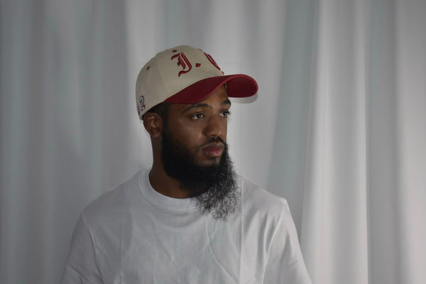 I.C.Things Vol. 2 Nude & Maroon Varsity Hat